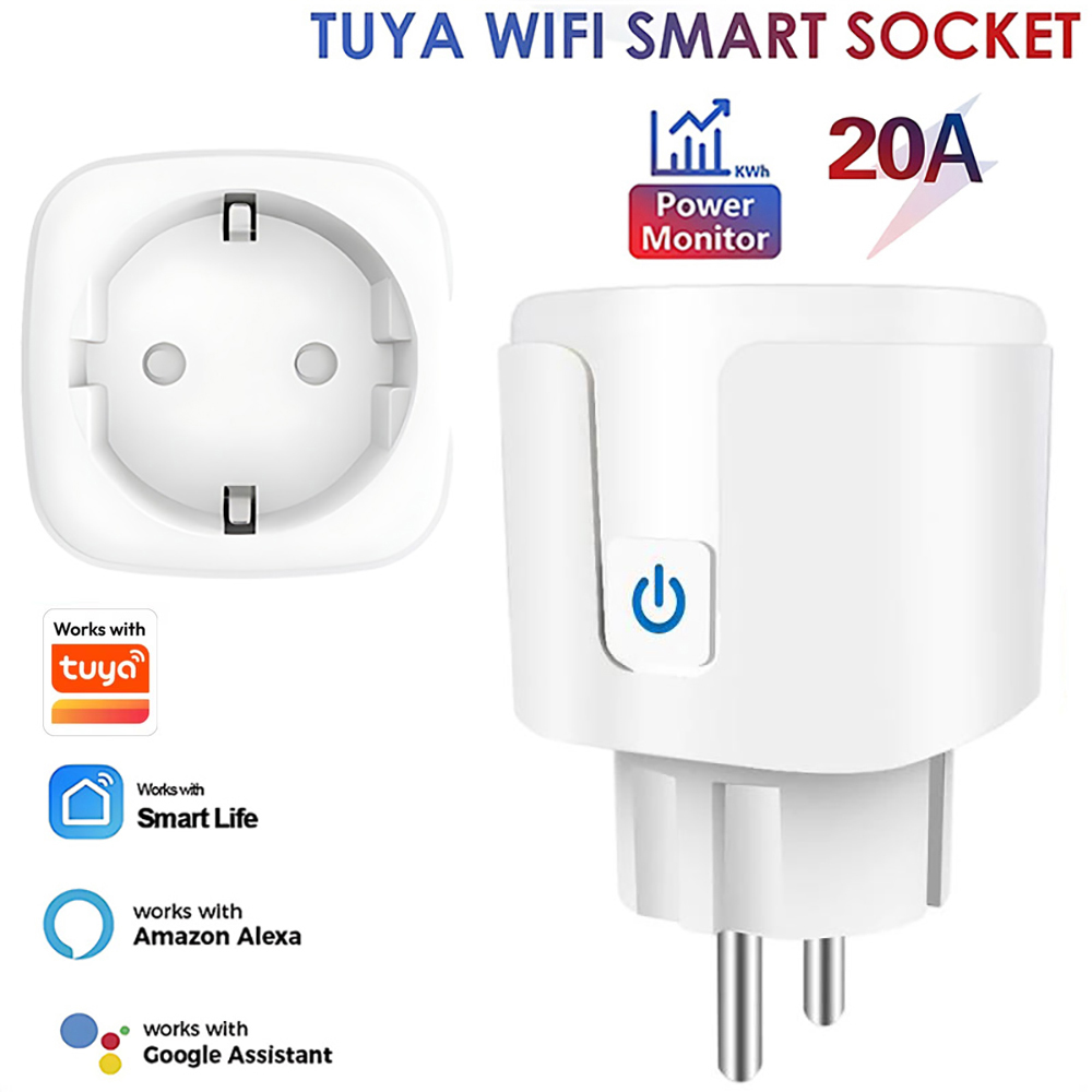 Smart Home Energy Monitor - يعمل مع تطبيق Tuya Smart Life،