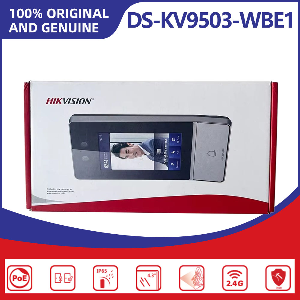 Smart Home Hikvision - هاتف باب ذكي Hikvision DS-KV9503-WBE1 مع