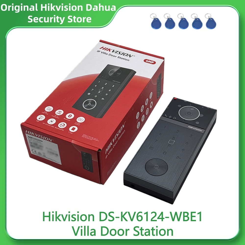 Smart Home Hikvision - محطة باب فيلا Hikvision DS-KV6124-WBE1 بدقة