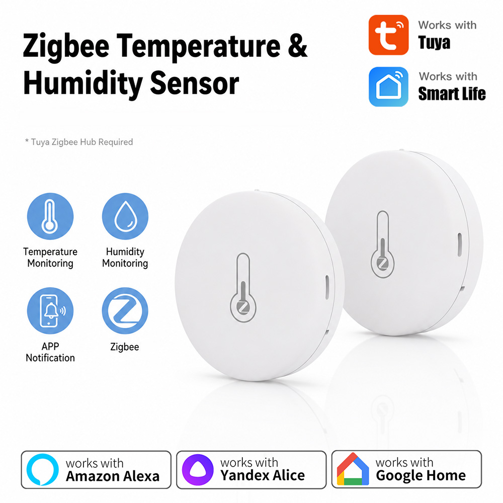 Smart Home Energy Monitor - جهاز استشعار درجة الحرارة والرطوبة من