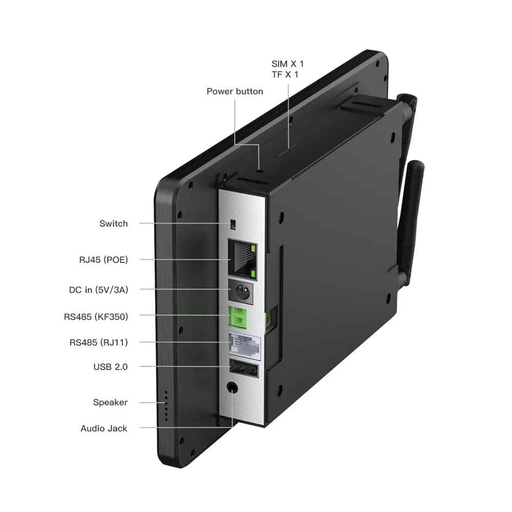 Smart Home Panel - تيار مستمر في 8 بوصة ≥5.0