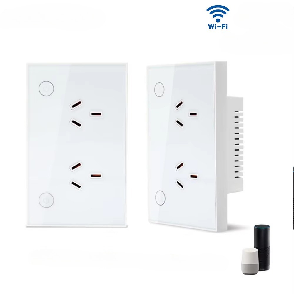 Smart Home Panel - مقبس حائط ذكي Zigbee Wi-Fi Matter