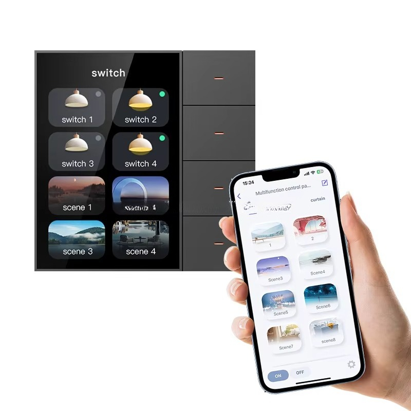 Smart Home Panel - مفتاح ذكي F3 Pro بشاشة لمس