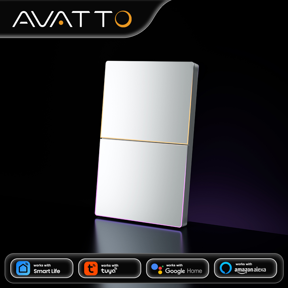 Smart Home Internet - مفتاح إضاءة ذكي من AVATTO يعمل