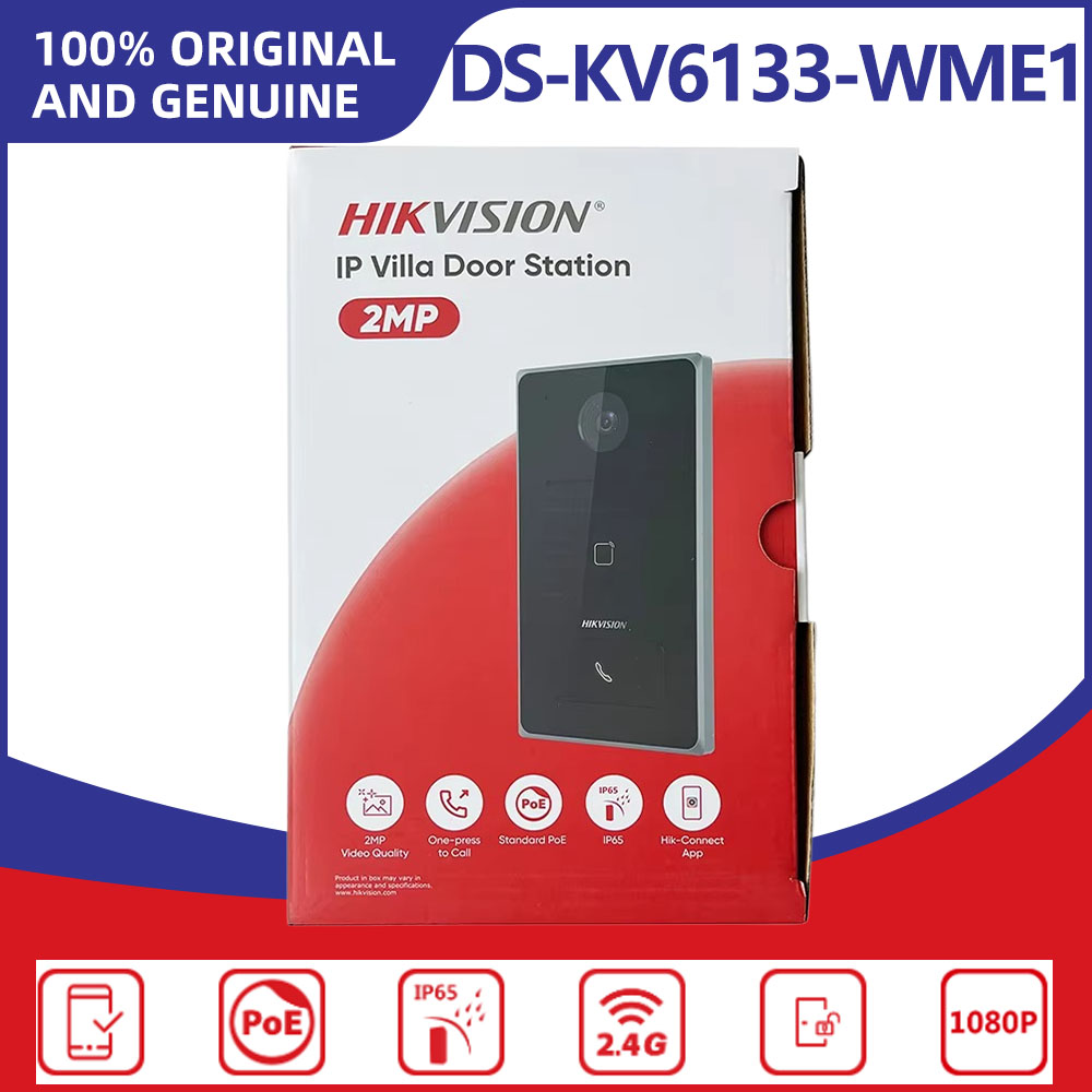 Smart Home Hikvision - هيكفيجن DS-KV6133-WME1 محطة باب فيلا IP