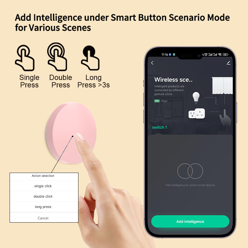 زر ذكي لاسلكي ZigBee للتحكم في - مراجعة Smart Home Z Wave وسعره