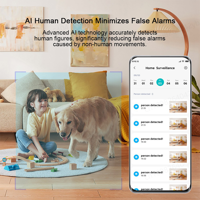 كاميرا XIAOMI Home Security ال - مراجعة Smart Home Network Rack وسعره