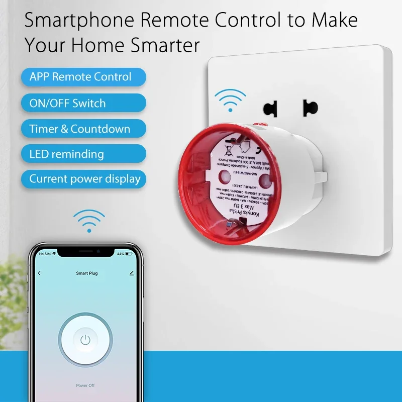 Tuya WiFi مقبس التوصيل الذكي ا - مراجعة Smart Home Energy Monitor وسعره