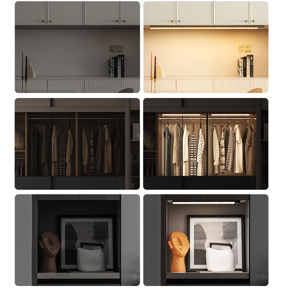 LED إضاءة الخزانة نوع C قابلة  - مراجعة Smart Home Kitchen وسعره