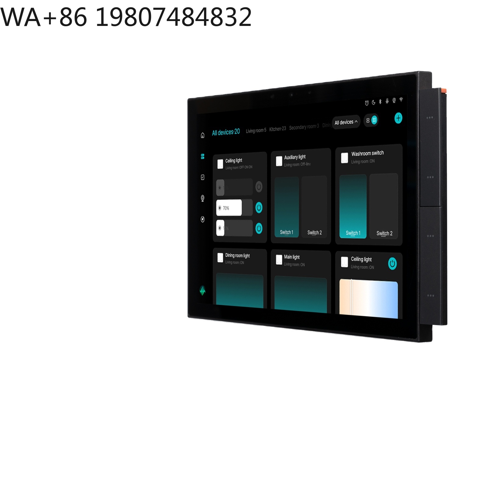شاشة لمس مركزية ذكية للمنزل بأ - مراجعة Smart Home Panel وسعره
