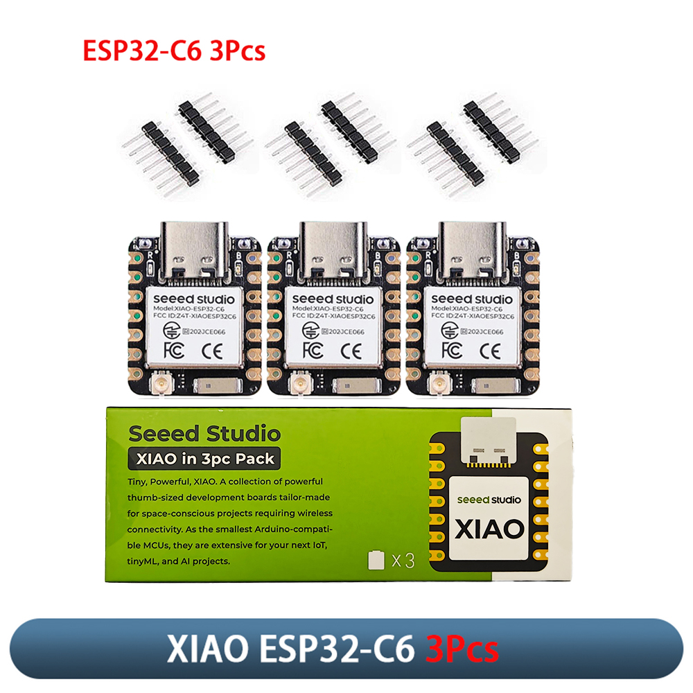 لوحة تطوير XIAO ESP32-C6 (3 قط - مراجعة Smart Home Integration وسعره