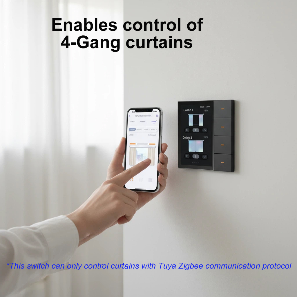 لوحة تحكم ذكية F3-pro من Tuya  - مراجعة Smart Home Z Wave وسعره