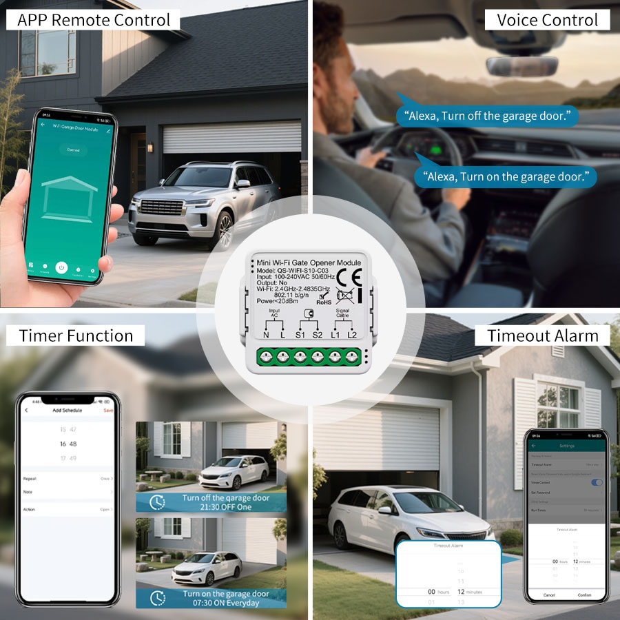 وحدة تحكم ذكية لفتح باب المرآب - مراجعة Smart Home Z Wave وسعره