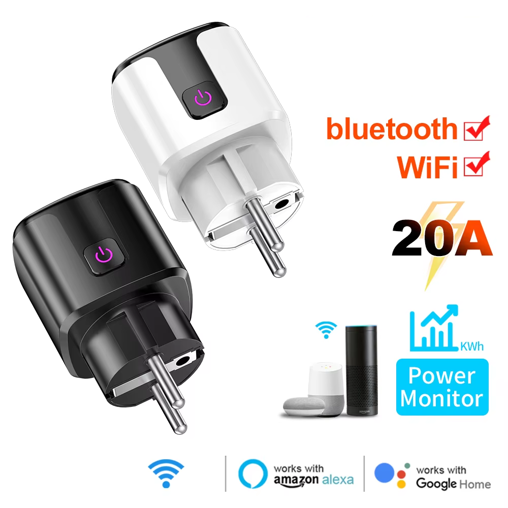 مقبس ذكي 20 أمبير بمعيار الاتح - مراجعة Smart Home Energy Monitor وسعره