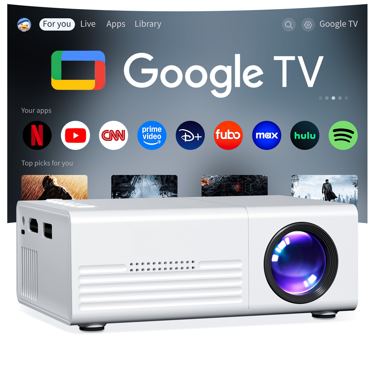 جهاز عرض ميني بشاشة TFT LCD مع - مراجعة Smart Home Midea وسعره