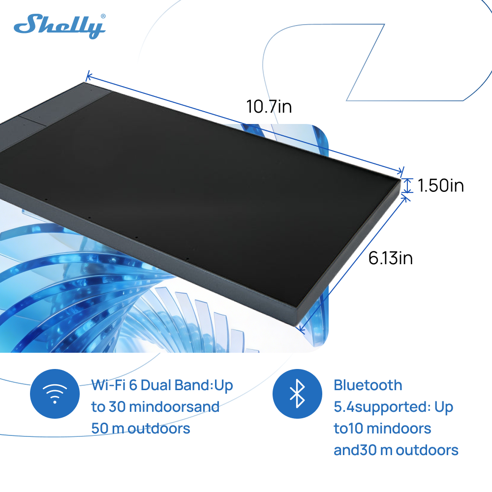 Shelly Wall Display XL لوحة تح - مراجعة Smart Home Xl وسعره