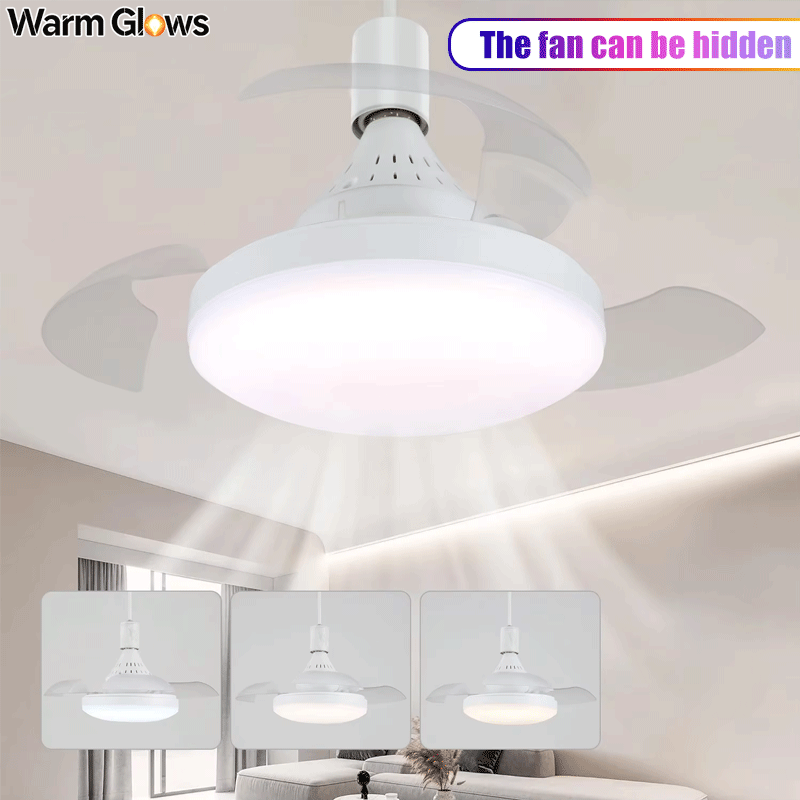 مروحة سقف مع إضاءة وجهاز تحكم  - مراجعة Smart Home Ventilation System وسعره