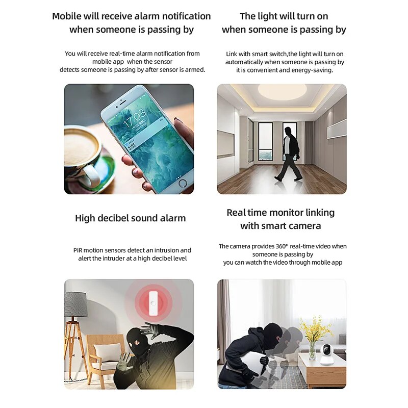 جهاز استشعار الحركة Tuya-Zigbe - مراجعة Smart Home Internet وسعره