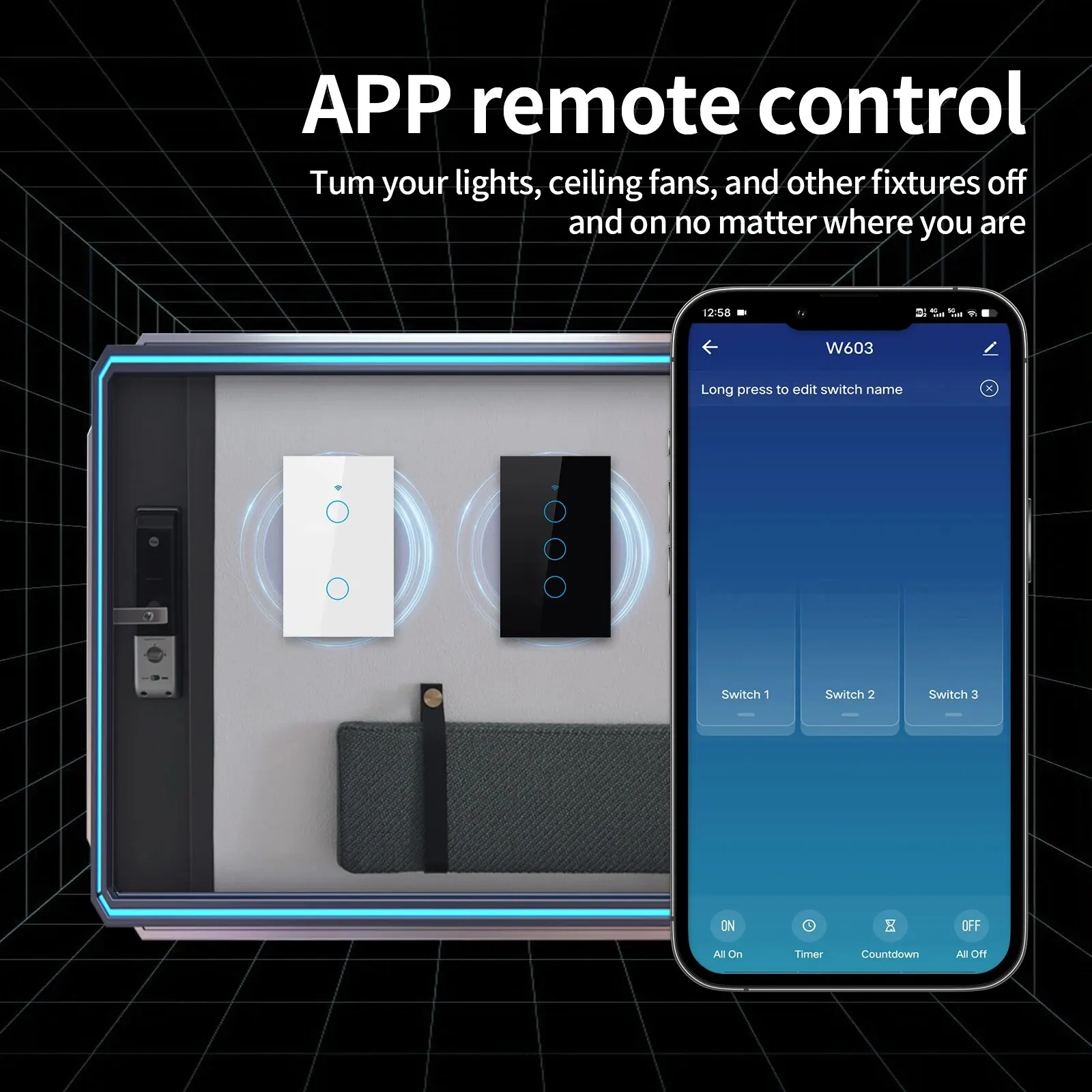 مفتاح إضاءة ذكي TNCE Tuya ، وا - مراجعة Smart Home Z Wave وسعره