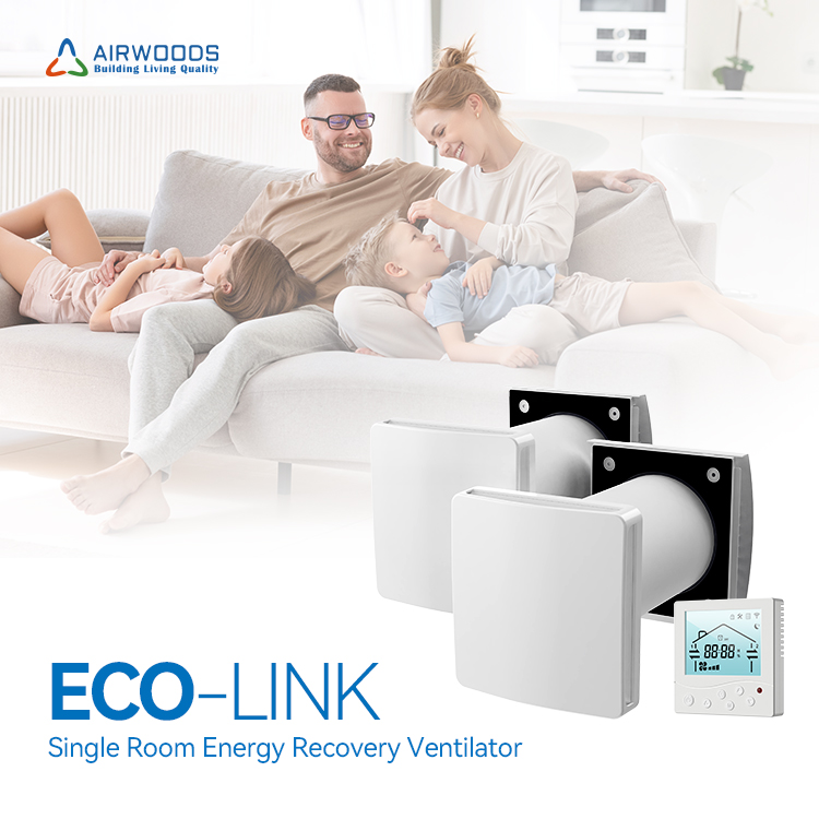 نظام تهوية مع استعادة الحرارة  - مراجعة Smart Home Ventilation System وسعره