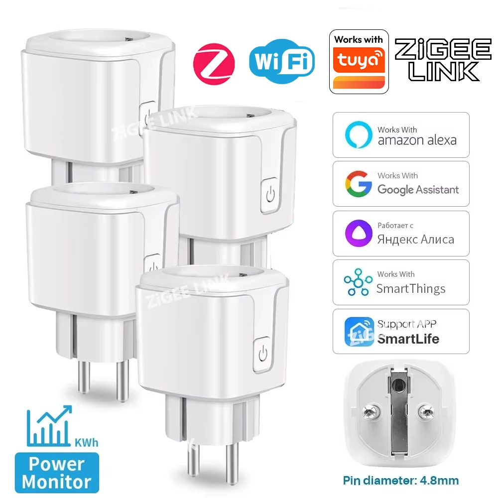قابس ذكي ZigBee EU بقوة 16 أمب - مراجعة Smart Home Energy Monitor وسعره