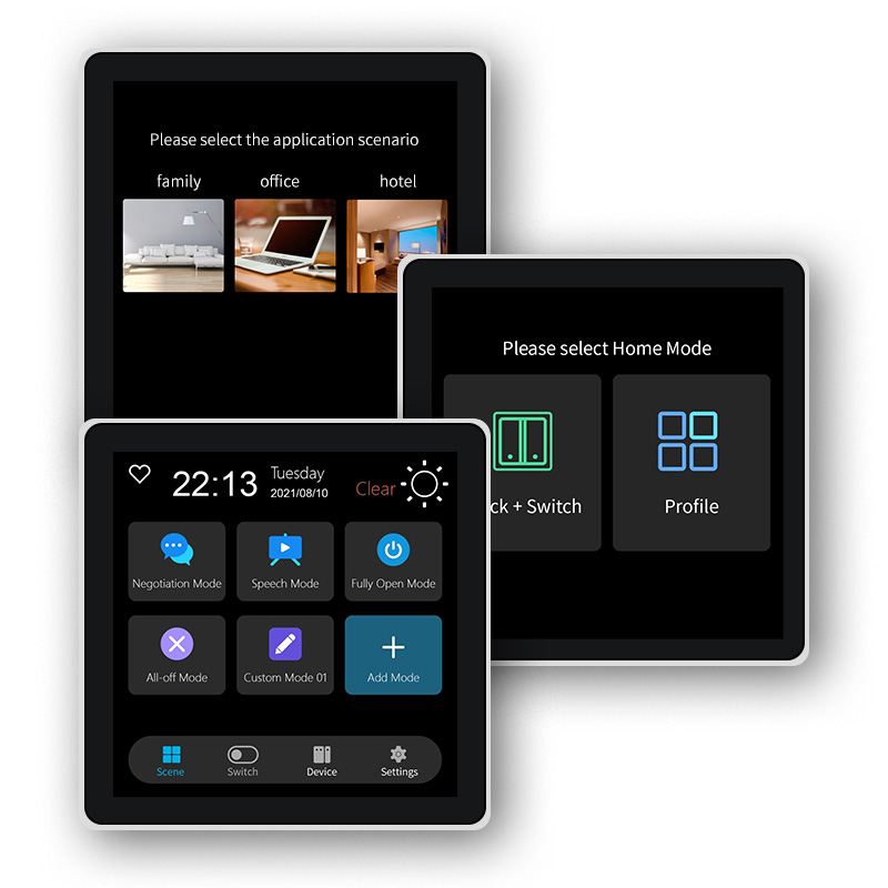 FUERS 4 بوصة تعمل باللمس متعدد - مراجعة Smart Home Panel وسعره
