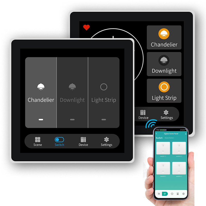 FUERS 4 بوصة تعمل باللمس متعدد - مراجعة Smart Home Panel وسعره