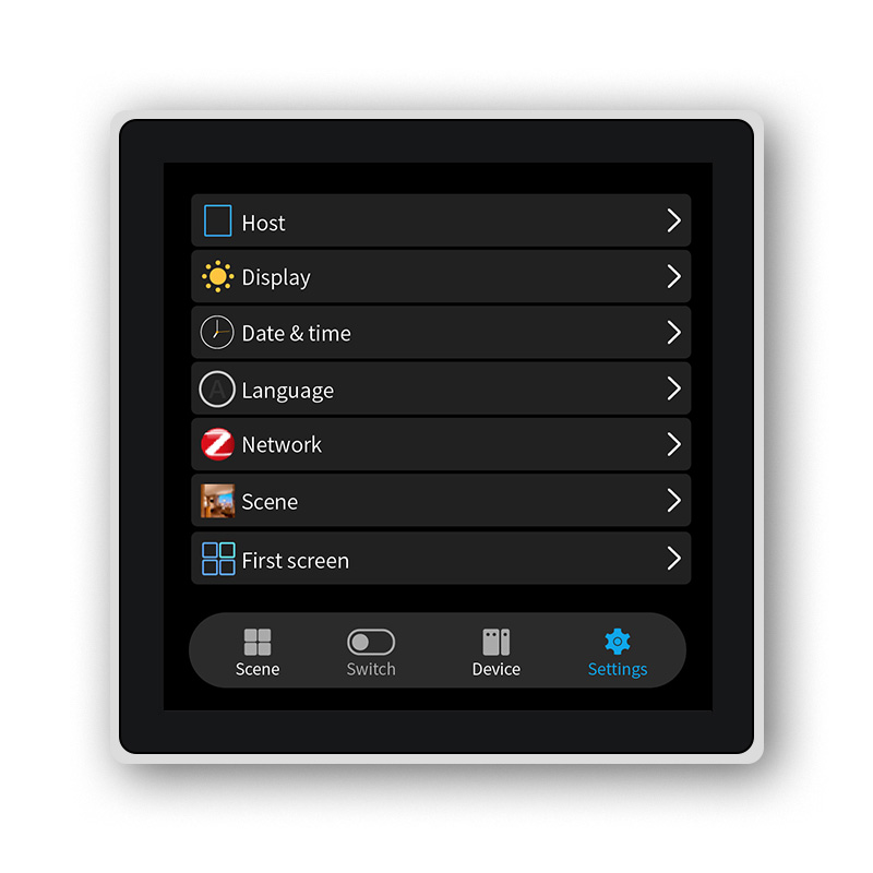 FUERS 4 بوصة تعمل باللمس متعدد - مراجعة Smart Home Panel وسعره
