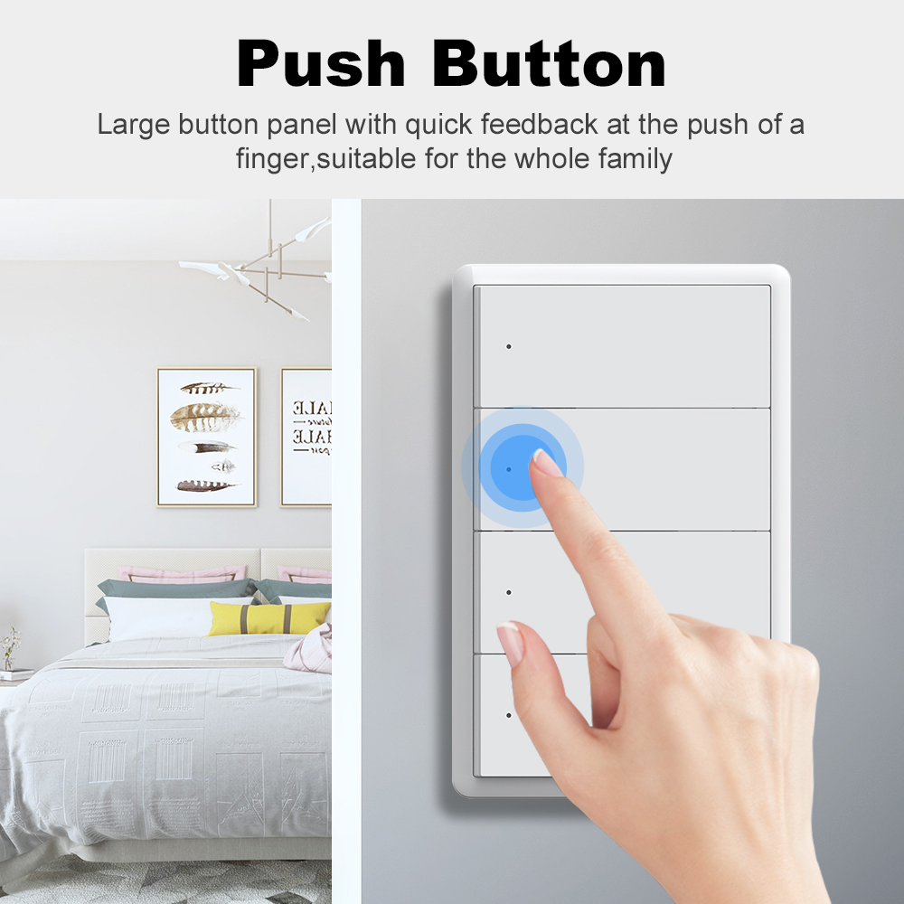 مفتاح إضاءة ذكي من MANHOT يعمل - مراجعة Smart Home Integration وسعره