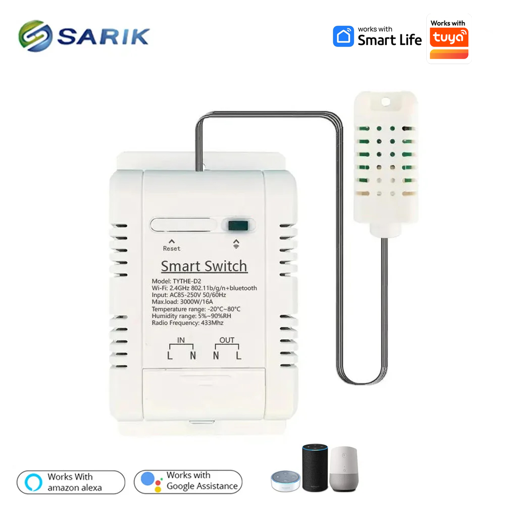 مفتاح ترموستات واي فاي 16 أمبي - مراجعة Smart Home Energy Monitor وسعره
