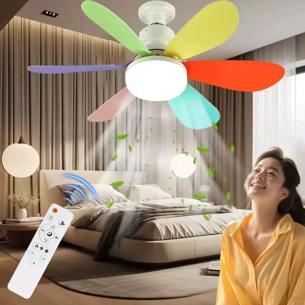 30/40 واط مروحة السقف الإضاءة  - مراجعة Smart Home Ventilation System وسعره