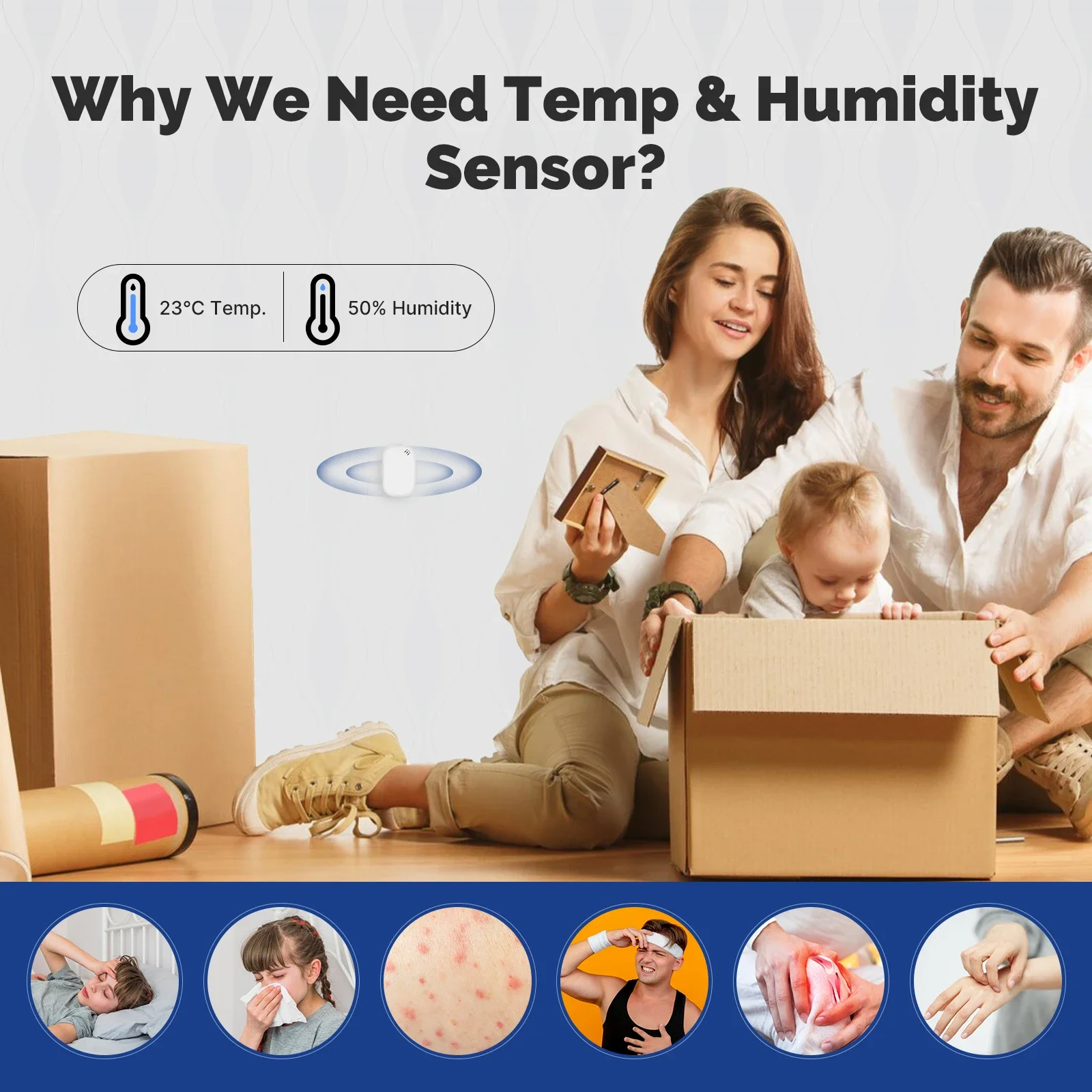 MOES Tuya Zigbee مستشعر درجة ا - مراجعة Smart Home Energy Monitor وسعره