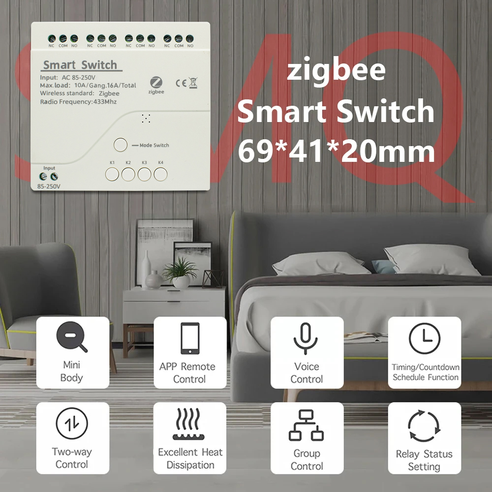 زيجبي مفتاح ذكي واي فاي وحدة ا - مراجعة Smart Home Z Wave وسعره