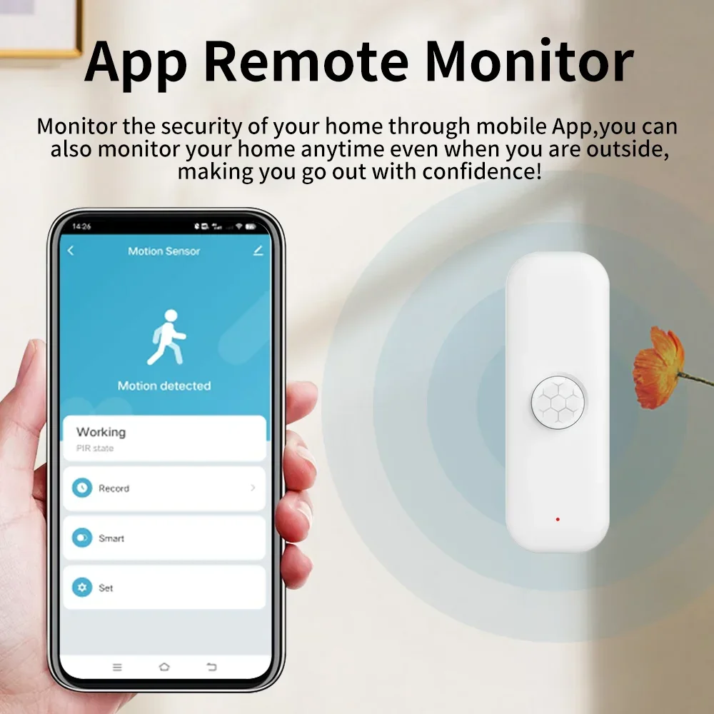 Tuya WiFi محس حركة PIR الذكية  - مراجعة Smart Home Internet وسعره