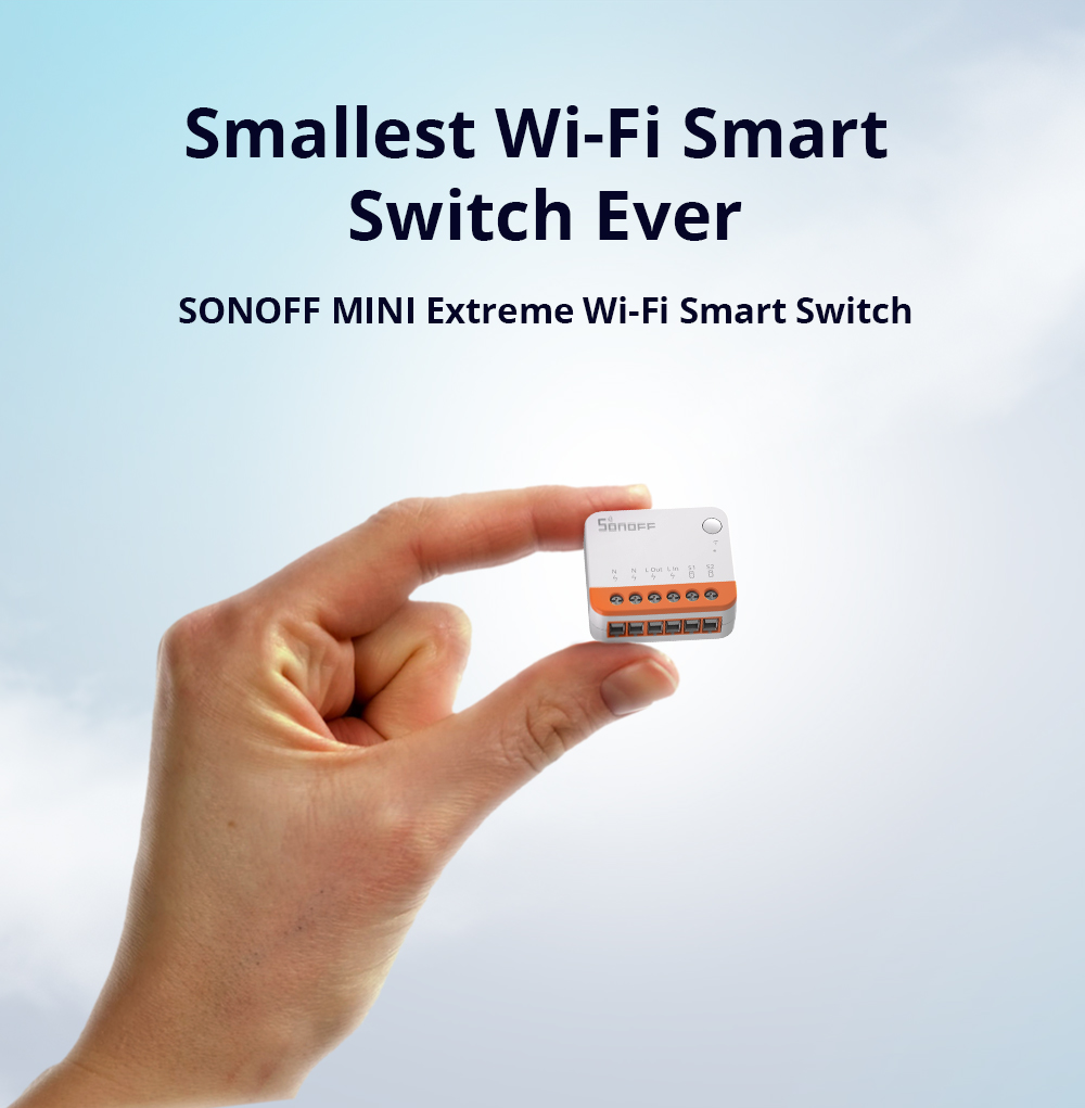مفتاح ذكي واي فاي Sonoff Mini  - مراجعة Smart Home Integration وسعره