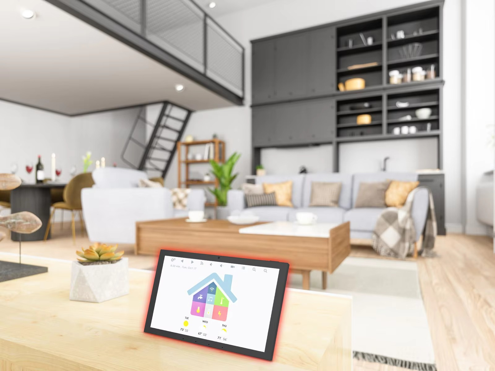 لوحة تحكم ذكية منزلية بشاشة لم - مراجعة Smart Home Panel وسعره